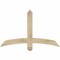 Ekena Millwork Bellingham Rough Sawn Timber Gable Bracket, Douglas Fir, 48"W x 30"H x 4"D x 4"F, 15/12 Pitch GBW048X30X0404BEL00RDF - alternate 1